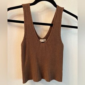 John Galt knit tank top